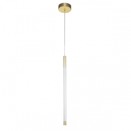 Подвесной светодиодный светильник Indigo Vettore 14006/1P Gold V000037L