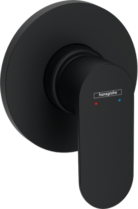 Смеситель для душа Hansgrohe Rebris S 72648670 С ВНУТРЕННЕЙ ЧАСТЬЮ, черный матовый