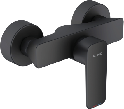 Смеситель для душа Kludi Pure&Style 408413975 черный матовый