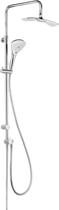 Душевая стойка Kludi Fizz dual shower system 6709105-00
