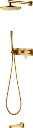 Душевой комплект Boheme Spectre 454-2-BR bronze