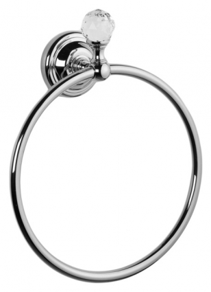 Полотенцедержатель Tiffany World Crystal TWCR015cr/sw