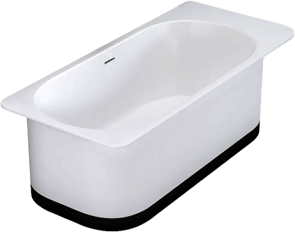Ванна из искусственного камня Salini Ninfea S-Stone 180x82, матовая