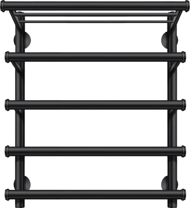 Полотенцесушитель электрический Secado Турин 6 60x60, черный, R