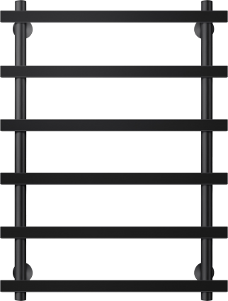 Полотенцесушитель электрический Secado Понтида 1 80x60, черный, R