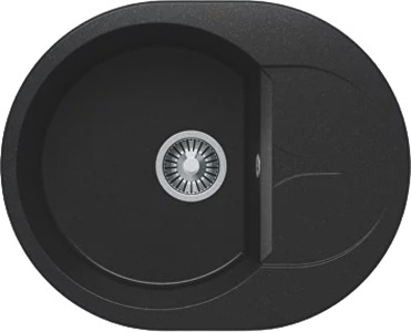 Мойка кухонная Polygran Atol 678958 черная