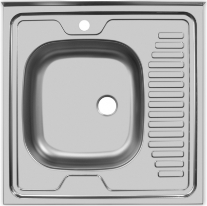 Мойка кухонная Ukinox Стандарт STD600.600 ---5C 0LS