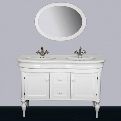 Мебель для ванной Tiffany World Palermo 7703 bianco puro