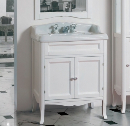 Тумба с раковиной Tiffany World Veronica 71 bi puro