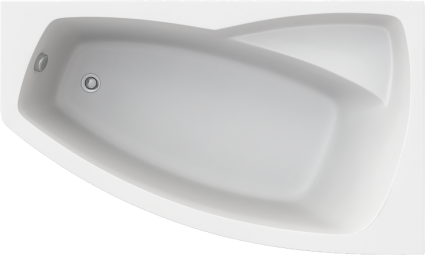 Акриловая ванна STWORKI Монтре 160x95 R, с каркасом