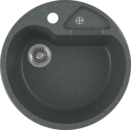 Мойка кухонная Domaci Бьелла DMC-08K-343 антрацит