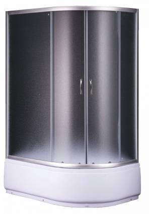 Душевой уголок Loranto Sunway CS-827HL 120х80х195 профиль хром, стекло матовое, левый