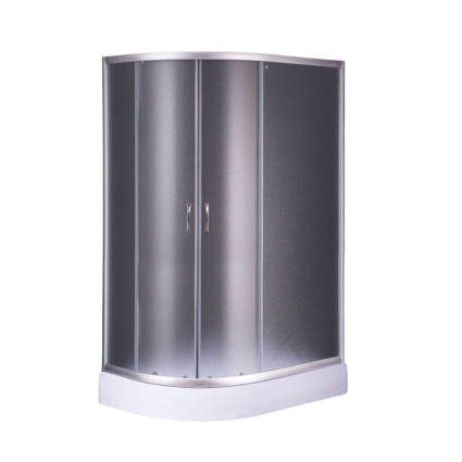 Душевой уголок Loranto Sunway CS-827AR 120х80х195 профиль хром, стекло матовое, правый