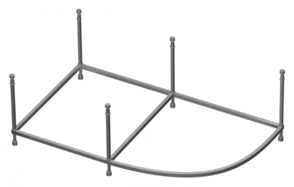 Каркас для ванны Vagnerplast 160x105