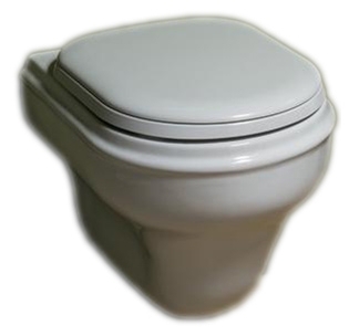 Унитаз подвесной Azzurra Charme CHA100/SOSK