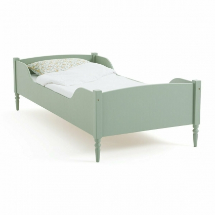 Кровать детская с сеткой La Redoute Plus Cla 90x190 зеленого цвета