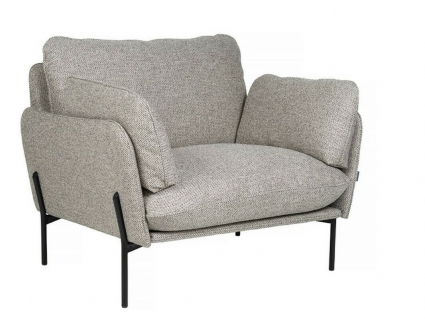 Кресло Allure MOD INTERIORS Telas бежево-серого цвета