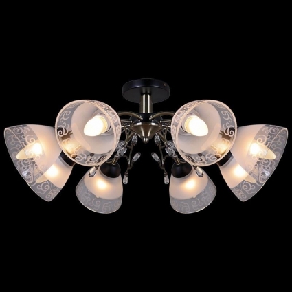 Потолочная люстра Illumico IL0287-8CSQ-29 BK AB