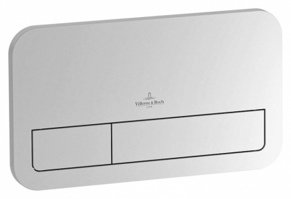 Кнопка смыва Villeroy & Boch Viconnect матовый хром