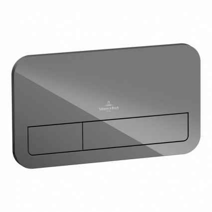 Кнопка смыва Villeroy & Boch Viconnect серый глянцевый