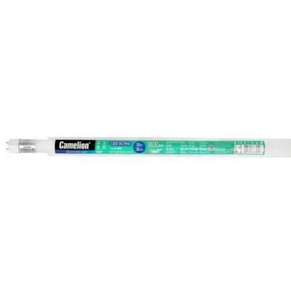 Лампа светодиодная Camelion G13 20W 6500K LED20-T8-120/865/G13 13592