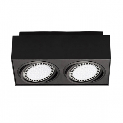 Встраиваемый светильник Zumaline Boxy cl 2 20075-BK