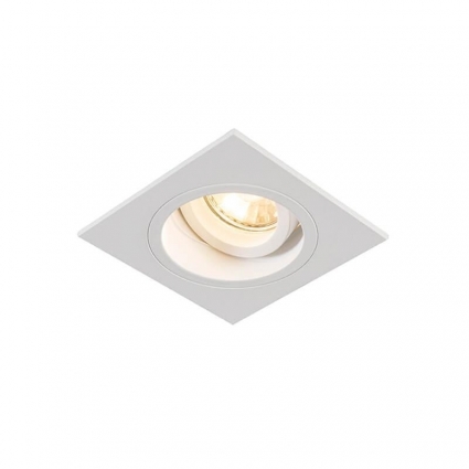Встраиваемый светильник Zumaline Chuck dl square white 92703