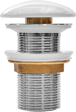 Донный клапан для раковины Iddis Optima Home OPHWS00i88 белый глянцевый
