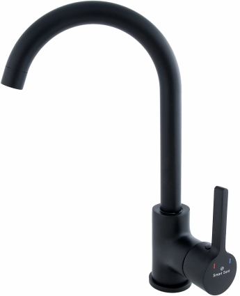 Смеситель для кухни SMARTsant Кухня SM134045В черный