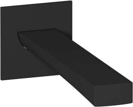 Излив IB Rubinetterie Wave WA320NP для ванны, matt black