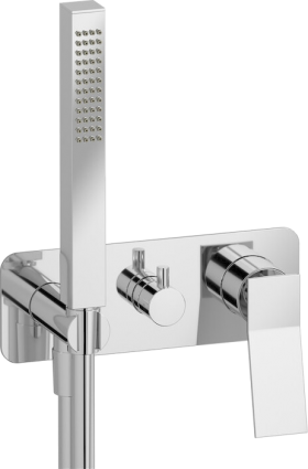 Смеситель для ванны с душем IB Rubinetterie Wave EWA314CC chrome