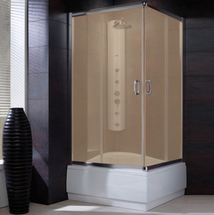 Душевой уголок Radaway Premium Plus C 90x170 коричневое стекло