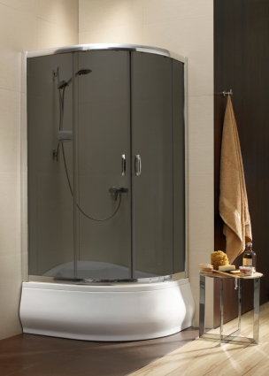 Душевой уголок Radaway Premium Plus E 100x80x170 стекло графит