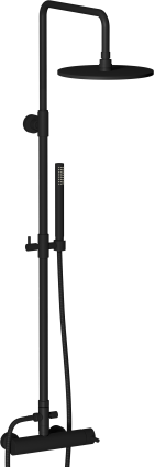 Душевая стойка IB Rubinetterie Milanotorino MT127NP matt black