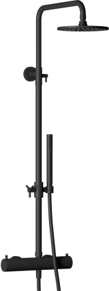 Душевая стойка IB Rubinetterie Milanotorino MT801NP matt black