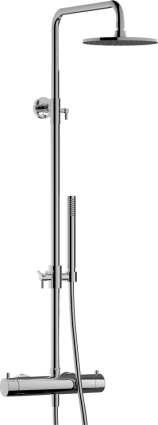 Душевая стойка IB Rubinetterie Milanotorino MT801CC chrome