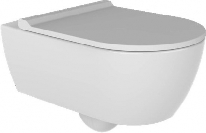 Унитаз подвесной beWash Melville HRKA052N3VP0W5SZ0 с сиденьем микролифт