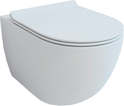 Унитаз подвесной SMARTsant Смарт Сити VT1102W безободковый, с микролифтом