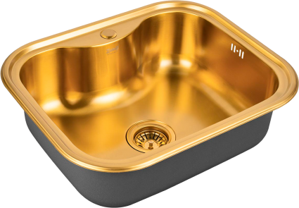 Мойка кухонная Zorg Inox PVD SZR 5848 BRONZE бронза