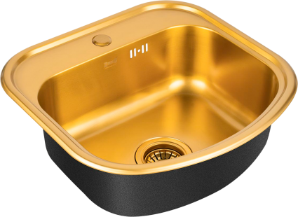 Мойка кухонная Zorg Inox PVD SZR 4749 BRONZE бронза