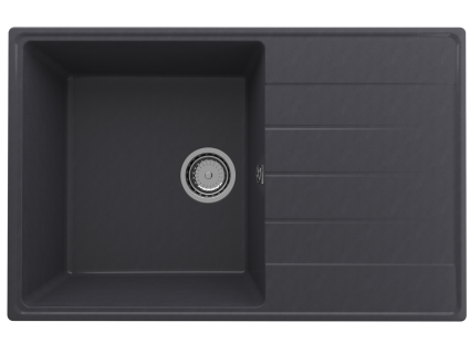 Мойка кухонная Domaci Солерно DP 780-08 космос