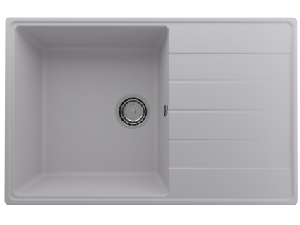 Мойка кухонная Domaci Солерно DP 780-04 платина