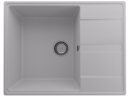 Мойка кухонная Domaci Солерно DP 650-04 платина