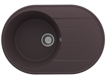 Мойка кухонная Domaci Солерно DN 750-06 трюфель