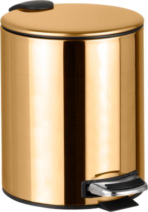 Мусорное ведро Bemeta Brilo 161315010 gold polished
