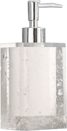 Дозатор Kassatex Clarity LAR-LD-WHT белый