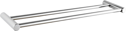 Полотенцедержатель Haiba HB8409 двойной, хром