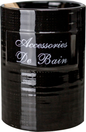 Стакан Bath Plus Bain Noir W-CE0986A-TB