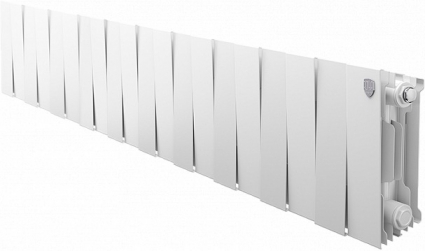Радиатор биметаллический Royal Thermo Piano Forte 200 bianco traffico, 20 секций