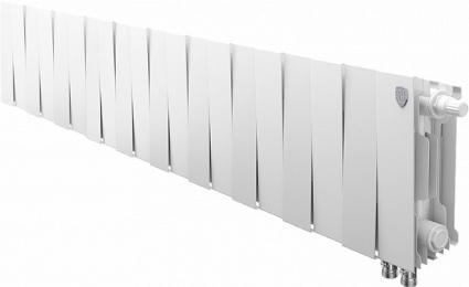 Радиатор биметаллический Royal Thermo Piano Forte 200 VDR bianco traffico, 20 секций